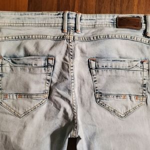 Mens Designer Jeans,  light wash NEW W/tags never